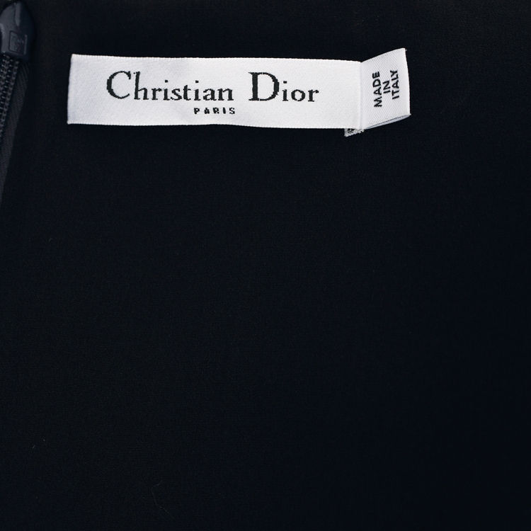 DIOR/迪奥 秋冬不规则亮片羊毛短袖连衣裙 女士连衣裙 5H21672X1110