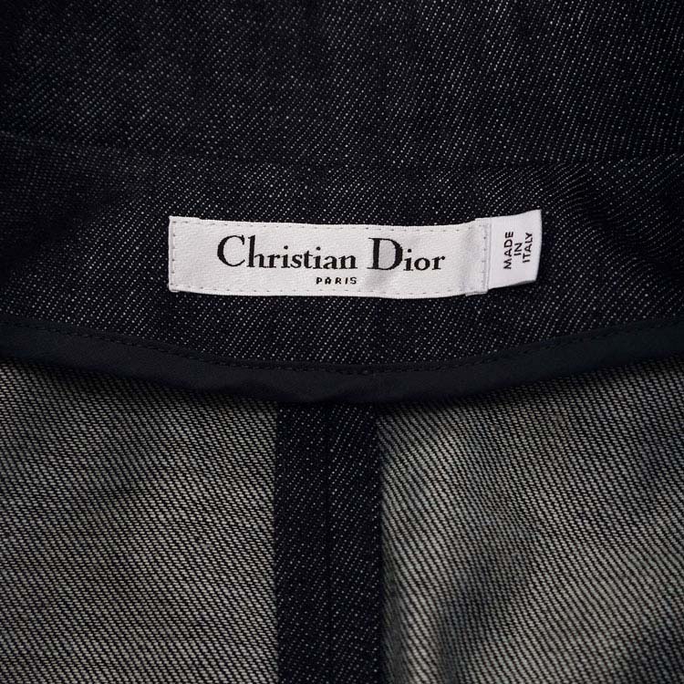 DIOR/迪奥 小蜜蜂徽章收腰翻领拉链女士连衣裙 6A22603B1317