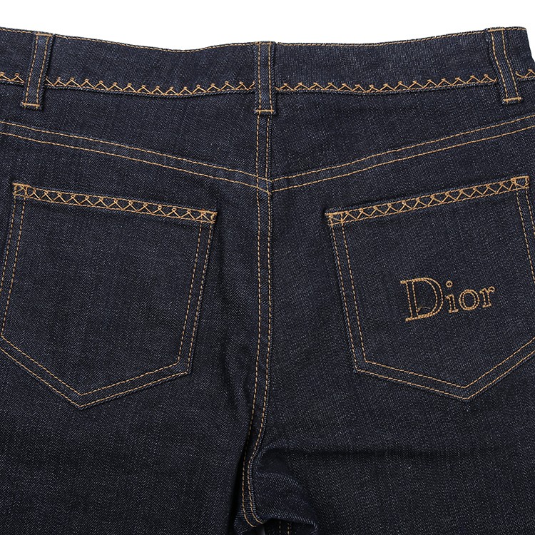 DIOR/迪奥 棉高腰女士牛仔裤0C22452A1300