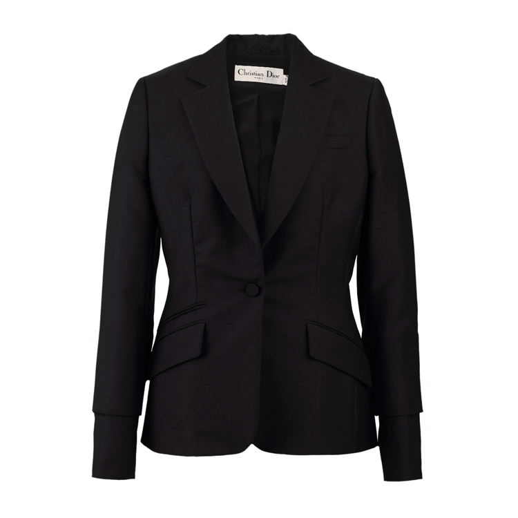 DIOR/迪奥 单排扣修身马海毛单西 女士外套4C21263A1022