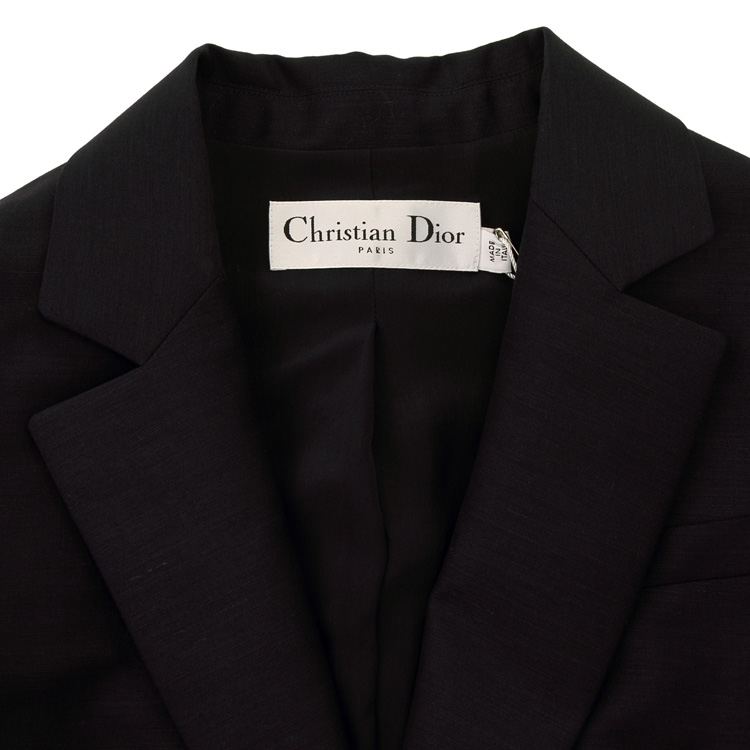 DIOR/迪奥 单排扣修身马海毛单西 女士外套4C21263A1022