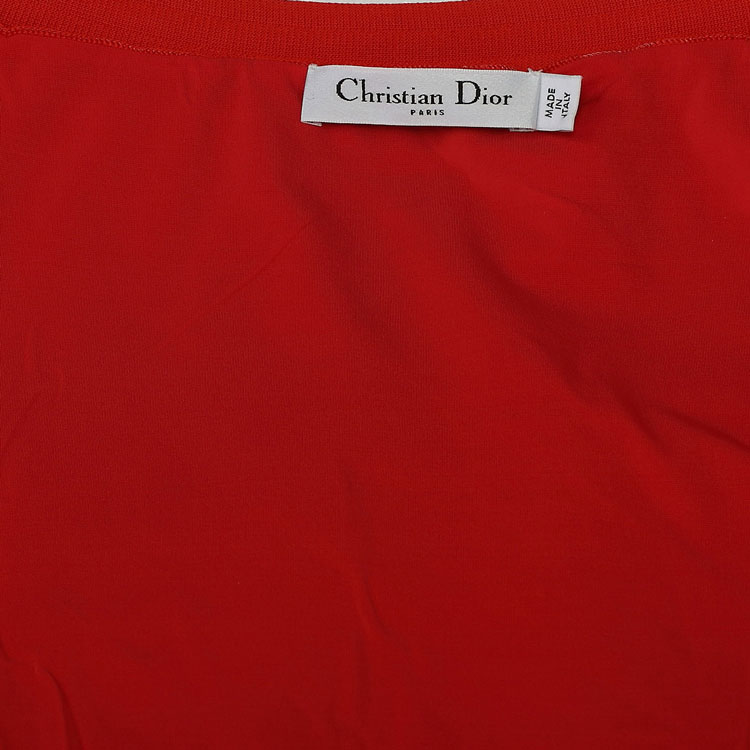 DIOR/迪奥 修身鱼尾桑蚕丝女士半裙 4C24336AM504