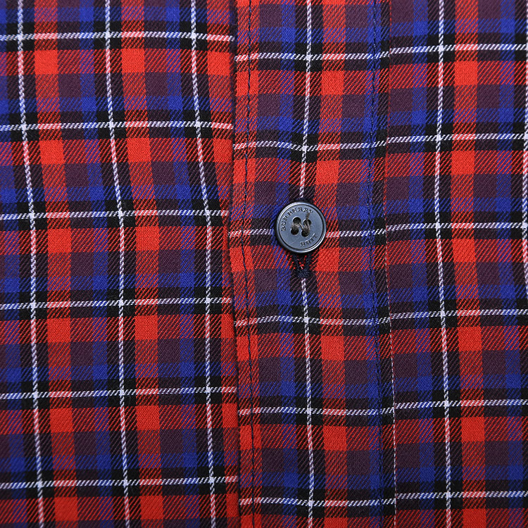 BURBERRY/博柏利 男士衬衫 纯棉格纹设计男士休闲长袖衬衫