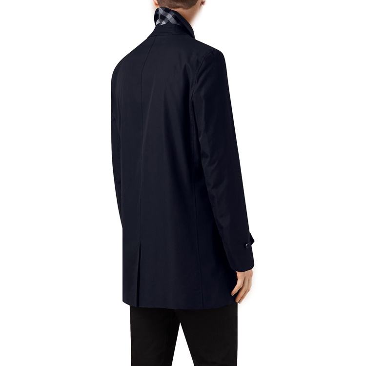  BURBERRY/博柏利 男士深蓝色长袖风衣外套 3941481 男士外套