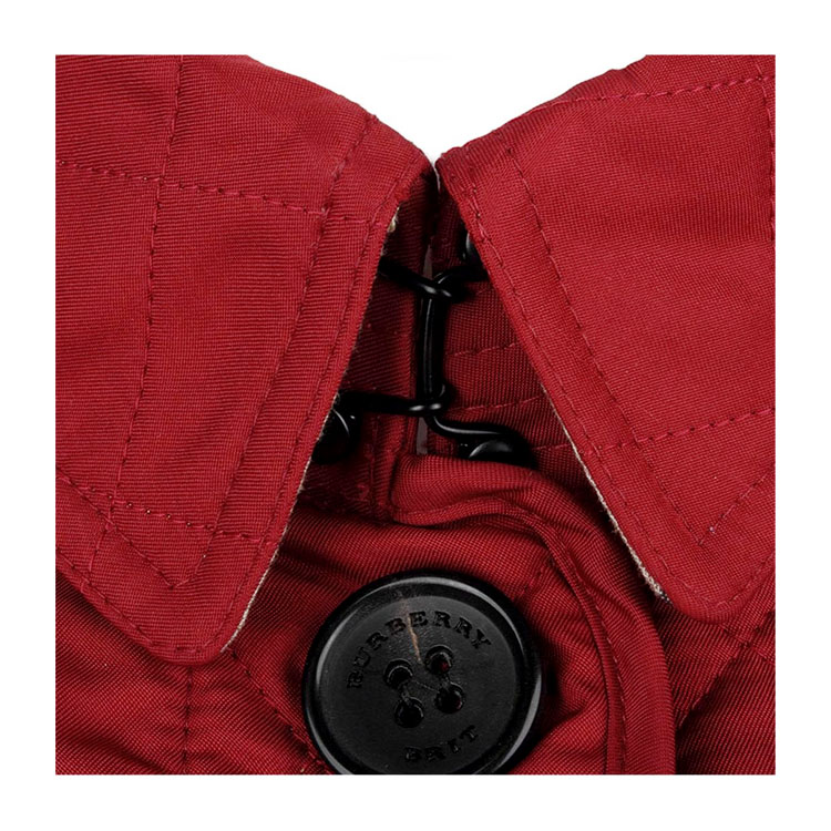 BURBERRY/博柏利 2016年秋冬款聚酯纤维翻领长袖 菱形绗缝棉服 女士外套#3992182