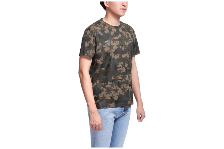 Valentino/华伦天奴 纯棉圆领短袖时尚男士T恤 VA1620906346 LV3MG06Q3Q0