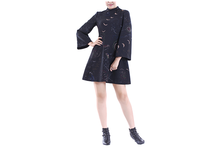 Valentino/华伦天奴 时尚休闲星空系列女士连衣裙 va2636086299 LB3VA8Y62NW