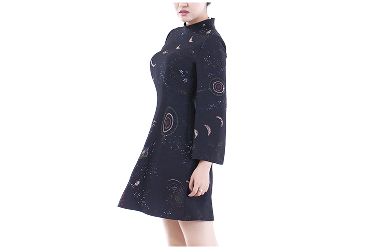 Valentino/华伦天奴 时尚休闲星空系列女士连衣裙 va2636086299 LB3VA8Y62NW