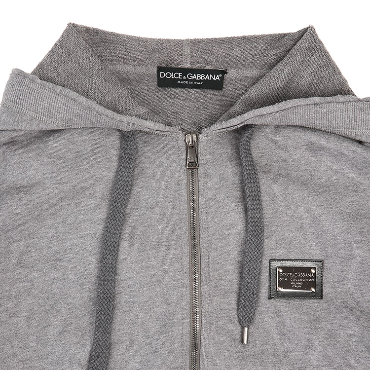 Dolce&Gabbana/杜嘉班纳-男士外套男士灰色棉制运动服