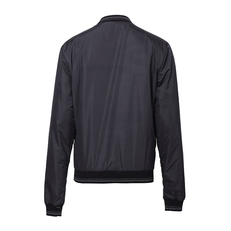 Dolce&Gabbana/杜嘉班纳 刺绣logo拉链飞行员夹克 男士外套 G9GR8TG7HSN