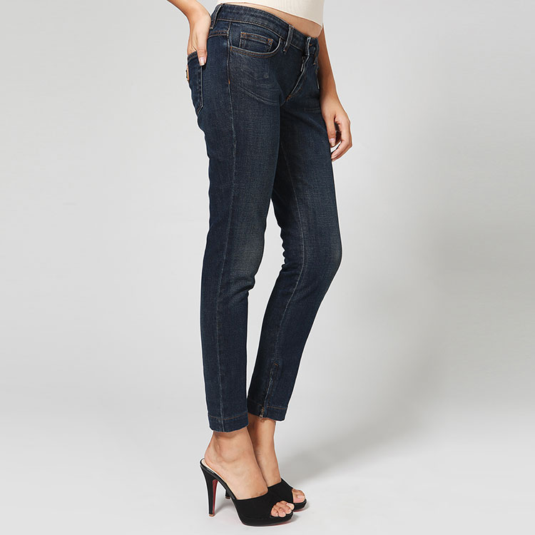 Dolce&Gabbana/杜嘉班纳女士蓝色棉制时尚牛仔裤 断码