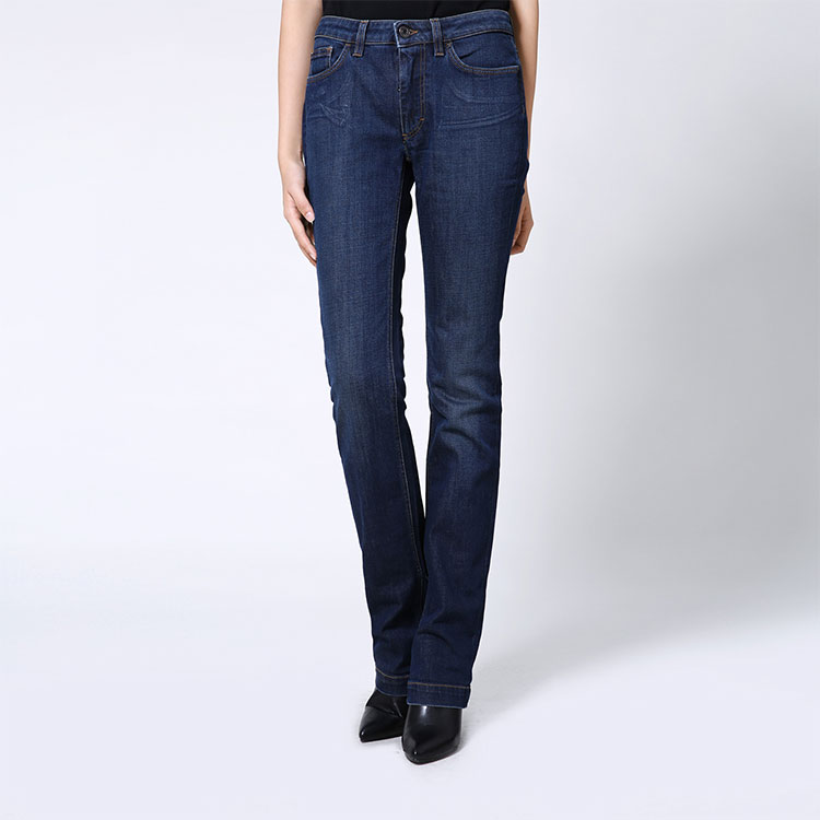 Dolce&Gabbana/杜嘉班纳女士裤子-女士牛仔蓝棉时尚牛仔裤 断码