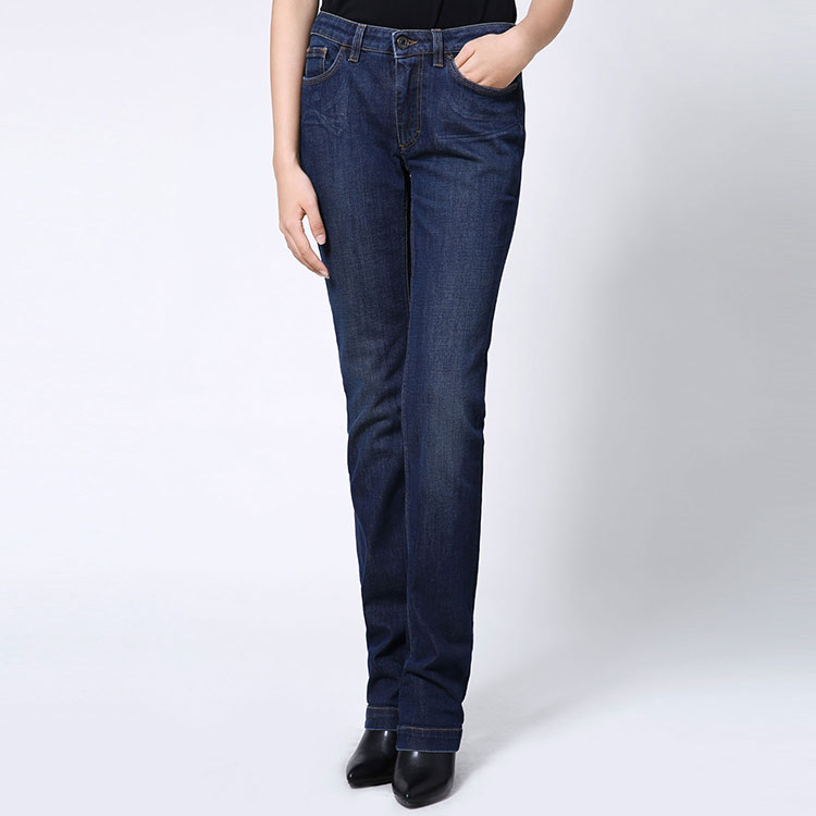 Dolce&Gabbana/杜嘉班纳女士裤子-女士牛仔蓝棉时尚牛仔裤 断码