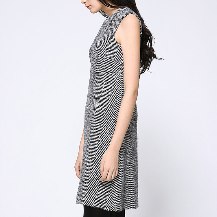 Dolce&Gabbana/杜嘉班纳连衣裙-女士灰色纯羊毛时尚连衣裙 