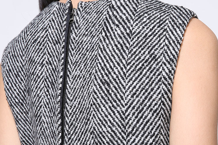 Dolce&Gabbana/杜嘉班纳连衣裙-女士灰色纯羊毛时尚连衣裙 