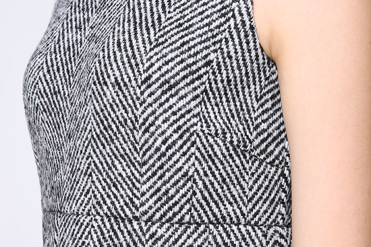 Dolce&Gabbana/杜嘉班纳连衣裙-女士灰色纯羊毛时尚连衣裙 