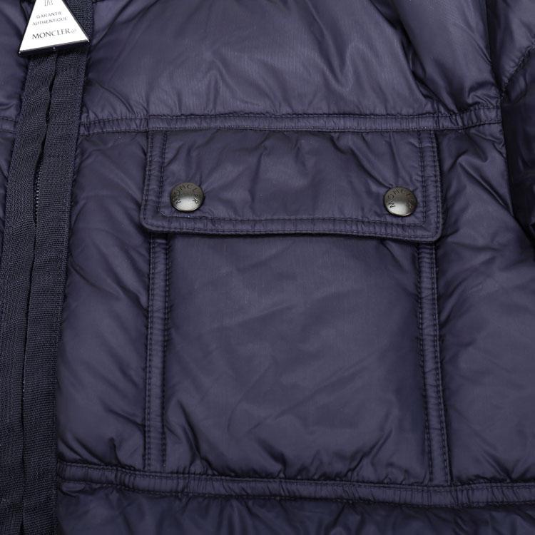 Moncler/蒙克莱 鹅绒立领多口袋羽绒服 男士外套
