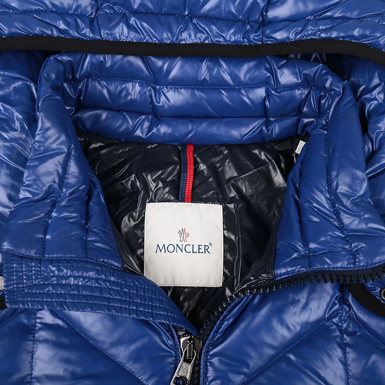 Moncler/蒙克莱 鹅绒 千鸟格男士连帽羽绒服 男士外套