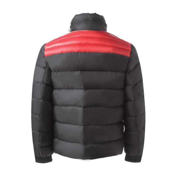【大陆现货秒发】 经典羽绒服 Moncler/蒙克莱 涤纶拼接隐藏式连帽男士羽绒服 男士外套 大衣 棉服
