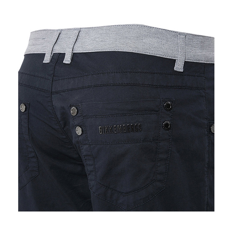 BIKKEMBERGS/毕盖帕克 直筒棉质休闲裤 C1BK160 男士裤子