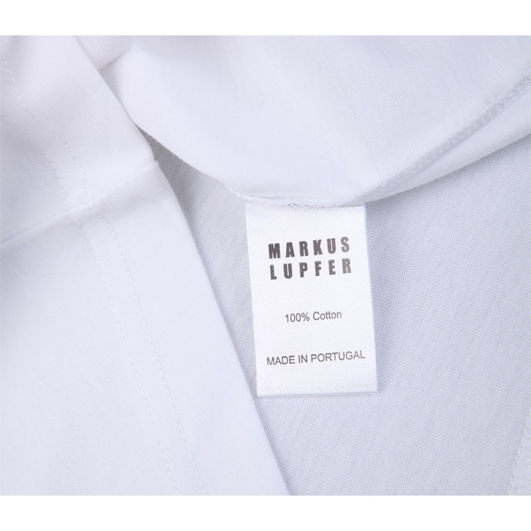 MARKUS LUPFER/马库斯·卢普伐白色纯棉骷髅印花男士T恤短袖,MTP370,XL