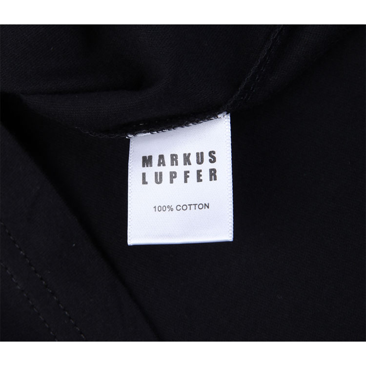 MARKUS LUPFER/马库斯·卢普伐黑色纯棉珠片小鹿短袖女士T恤,TPDISEX03 XS