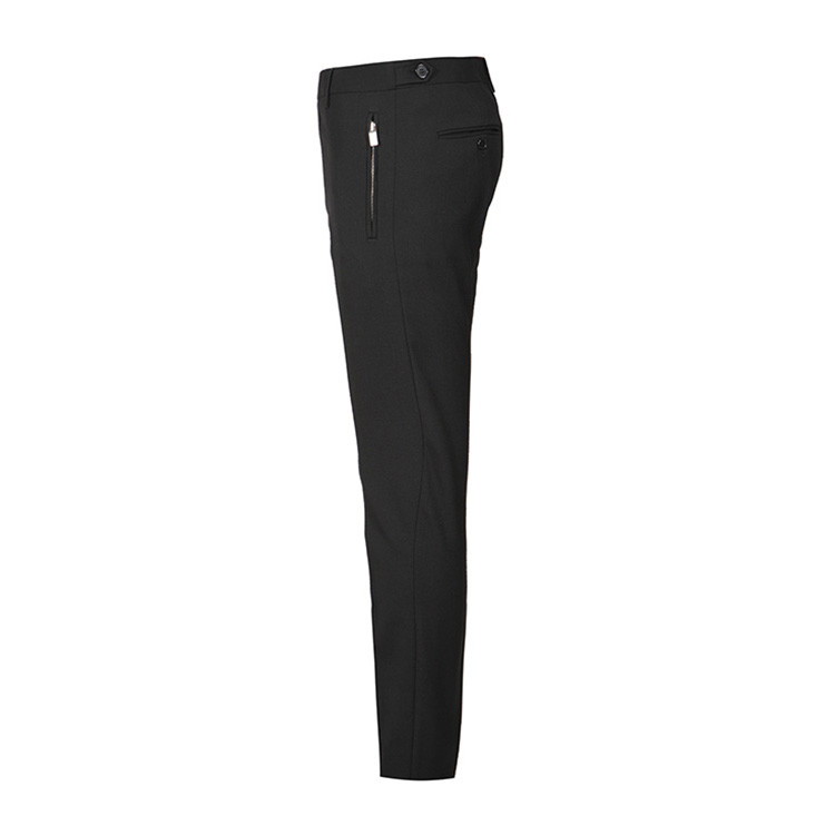 Yves saint Laurent/圣罗兰 男士修身羊毛纯色商务西裤 329946 男士西裤
