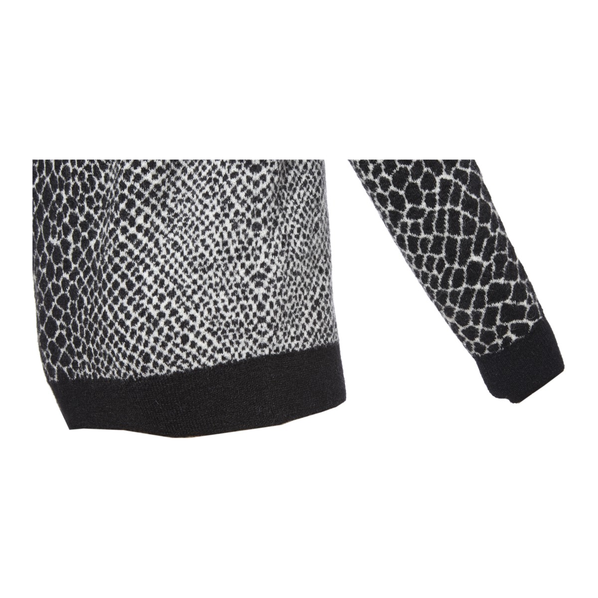 Yves saint Laurent/圣罗兰 多色混纺羊毛男士长袖针织衫 386347 Y1K01 9787 1031006826