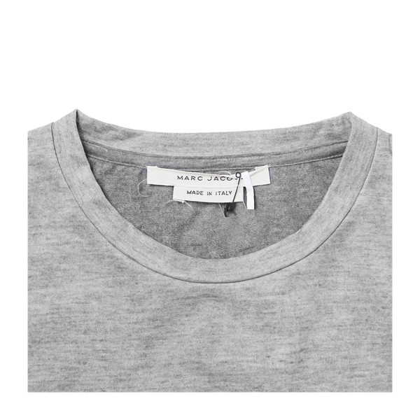 Marc Jacobs/马克雅各布斯 男士短袖T恤 混纺胶质涂层男士圆领短袖T恤