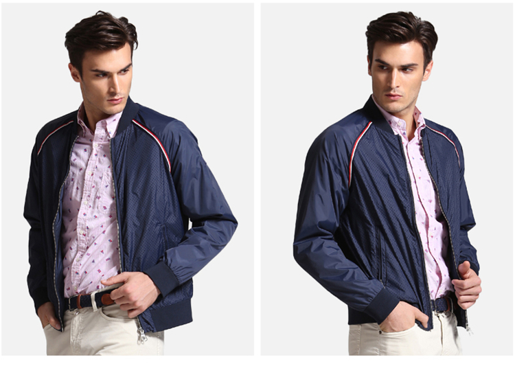 GANT/甘特 男士外套休闲拉链夹克外套 74491