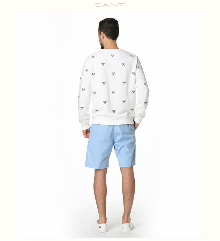 GANT/甘特 男士卫衣休闲舒适长袖圆领卫衣 226402
