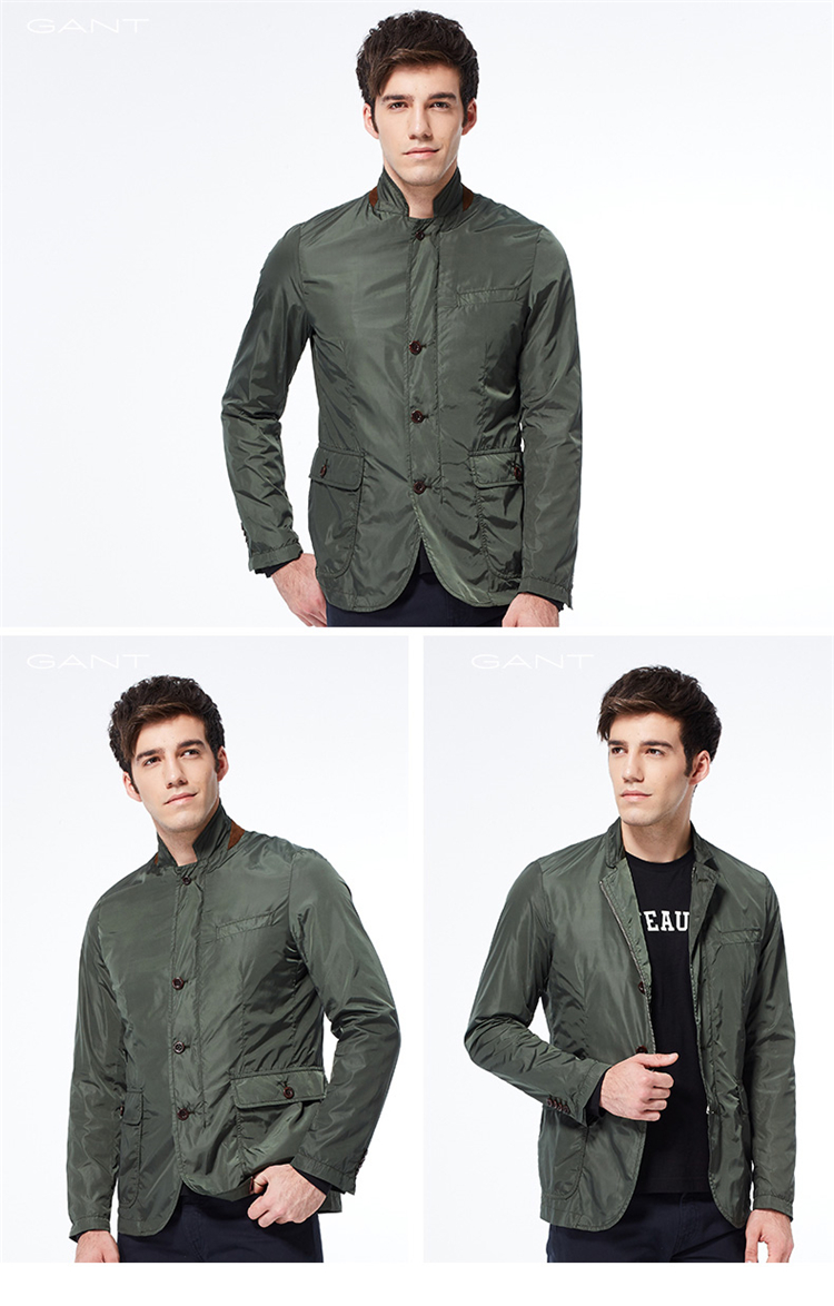 GANT/甘特 男士西装简约西服外套 76796