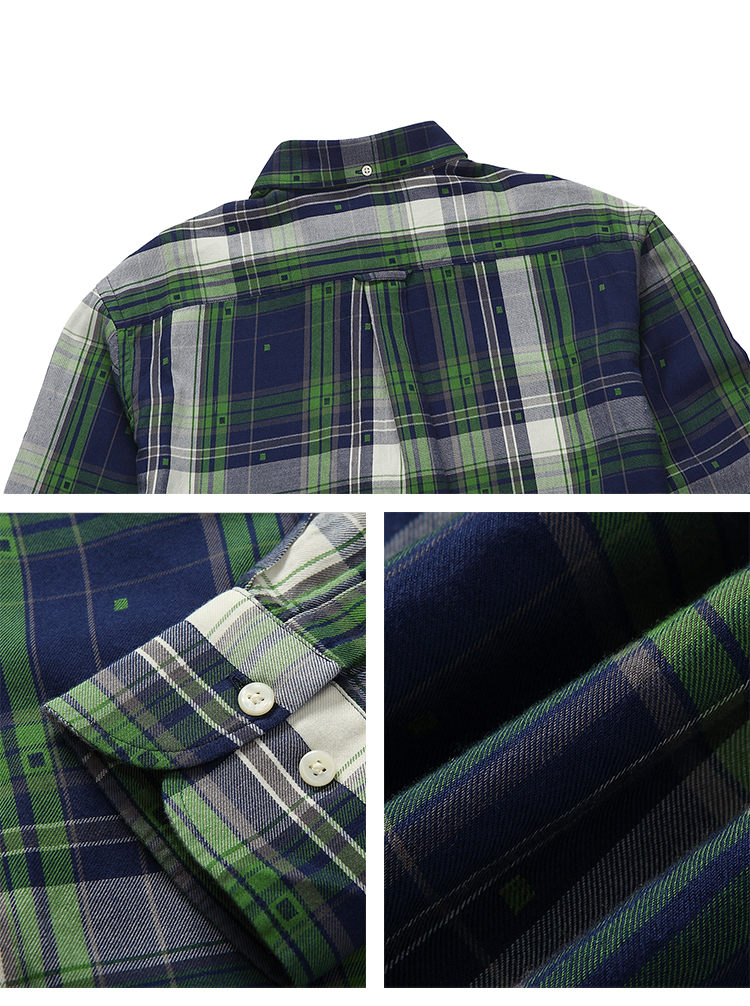 GANT/甘特 纯棉休闲格子男士长袖衬衫 342904
