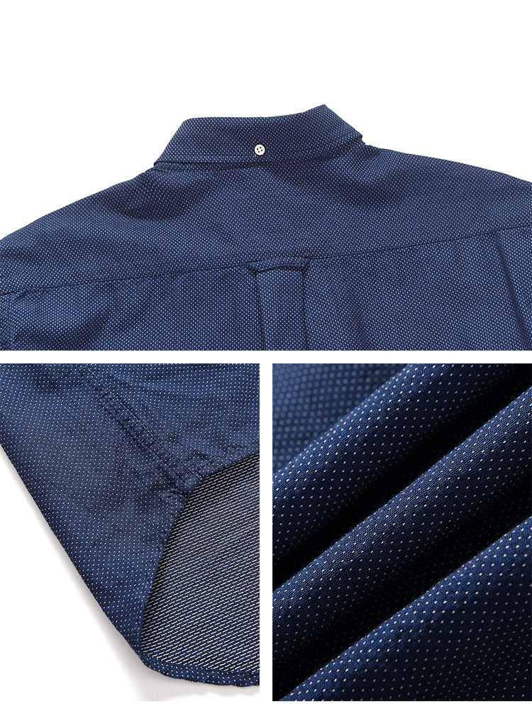 GANT/甘特 纯棉休闲波点 男士长袖衬衫 343030