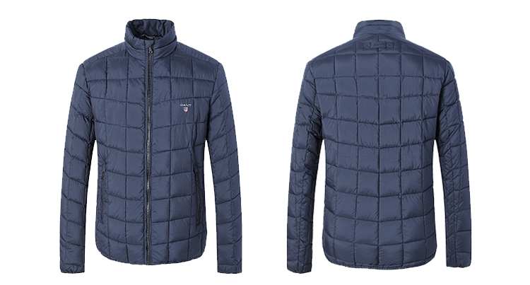  GANT/甘特 男士棉服 保暖绗格时尚休闲 74741