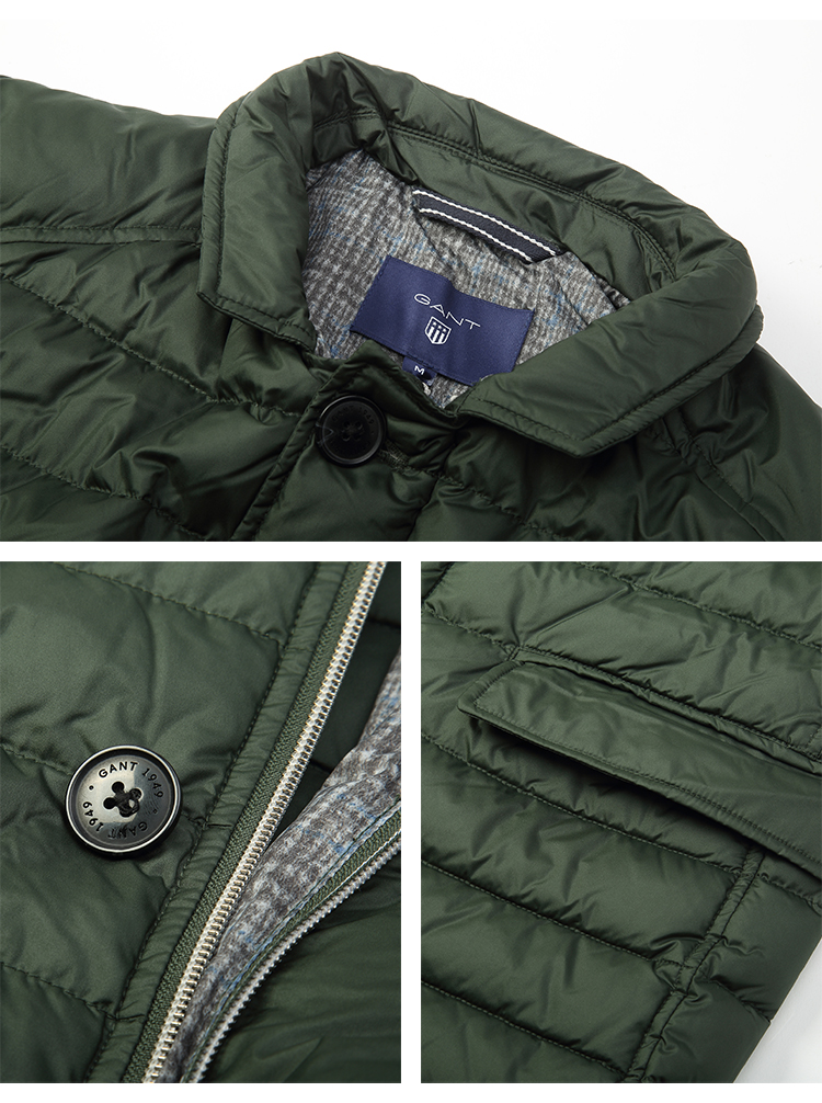 GANT/甘特 男士羽绒服 轻薄时尚 74812