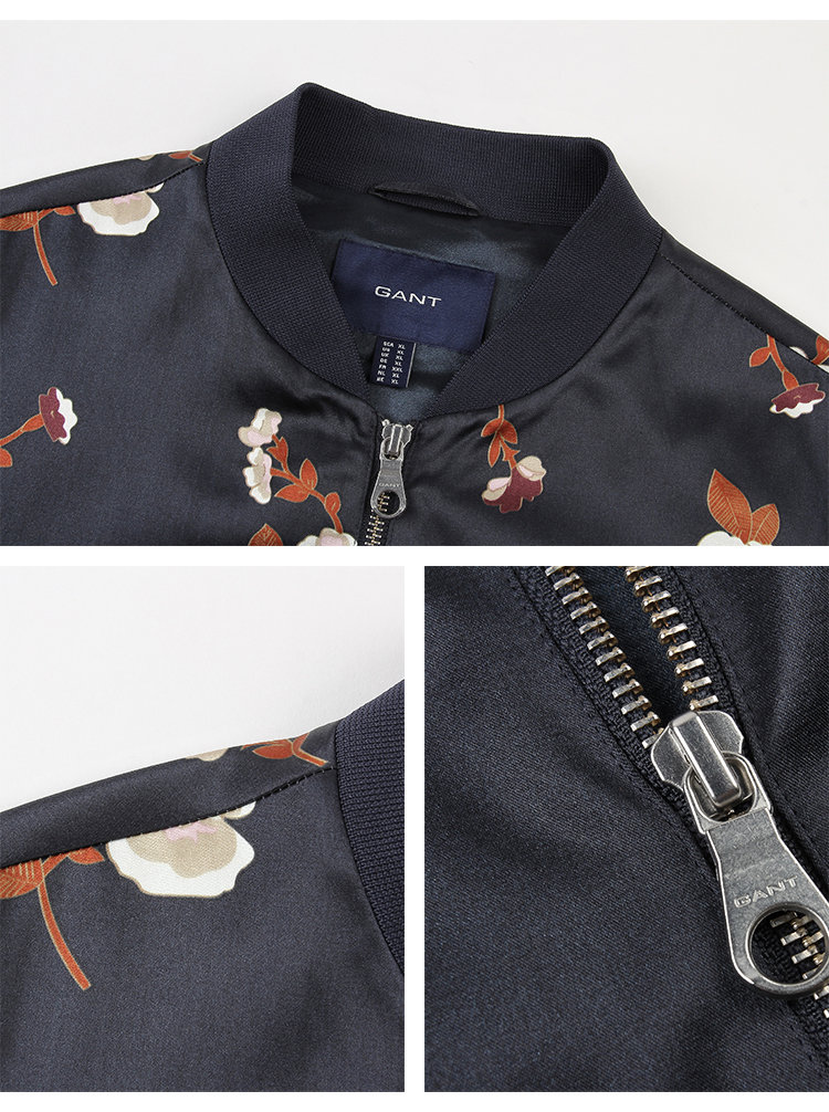 GANT/甘特 女士外套休闲印花棒球衫夹克外套 470675