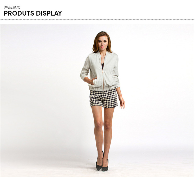 GANT/甘特 女士外套休闲时尚拉链夹克外套