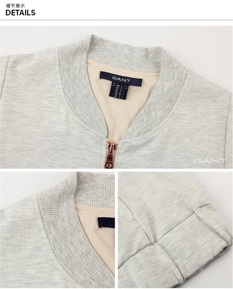 GANT/甘特 女士外套休闲时尚拉链夹克外套