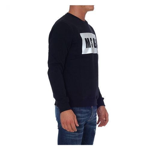 MSGM/MSGM 男士 纯棉 logo印花 卫衣 BR