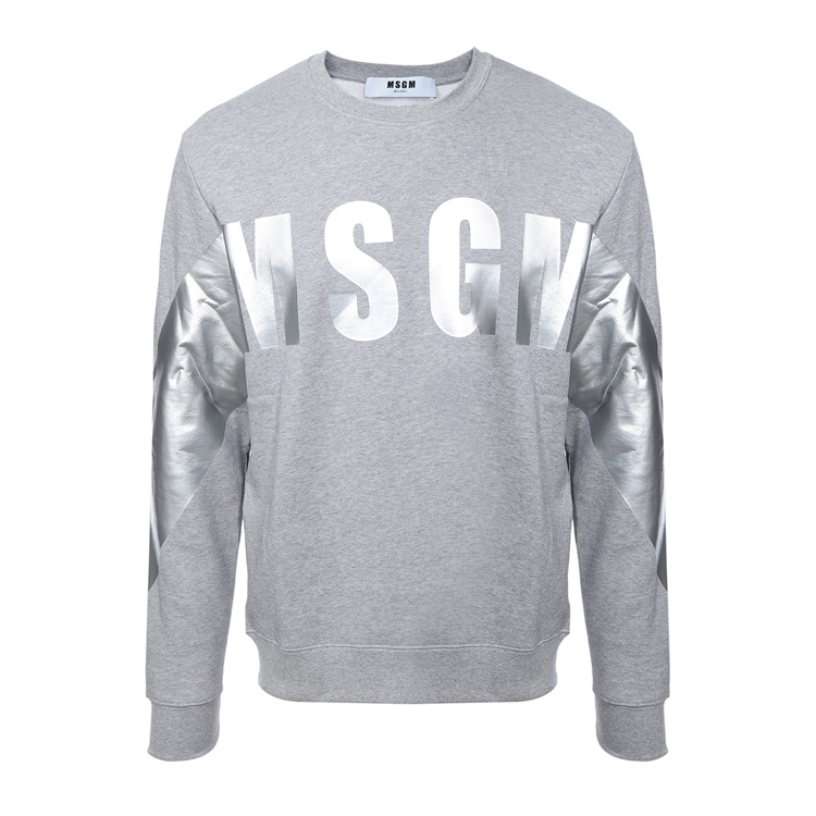  MSGM/MSGM 银色LOGO 男士卫衣 2140MM84-164791