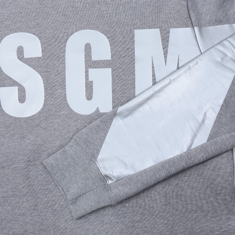  MSGM/MSGM 银色LOGO 男士卫衣 2140MM84-164791