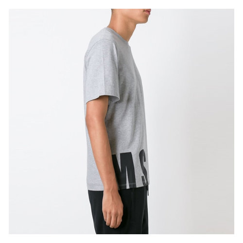 【16秋冬清仓】MSGM/MSGM 男士MSGM字母图案印花纯棉短袖T恤 AL