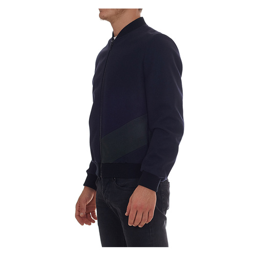 MSGM/MSGM 男士 纯棉 拼接细节 夹克 BR
