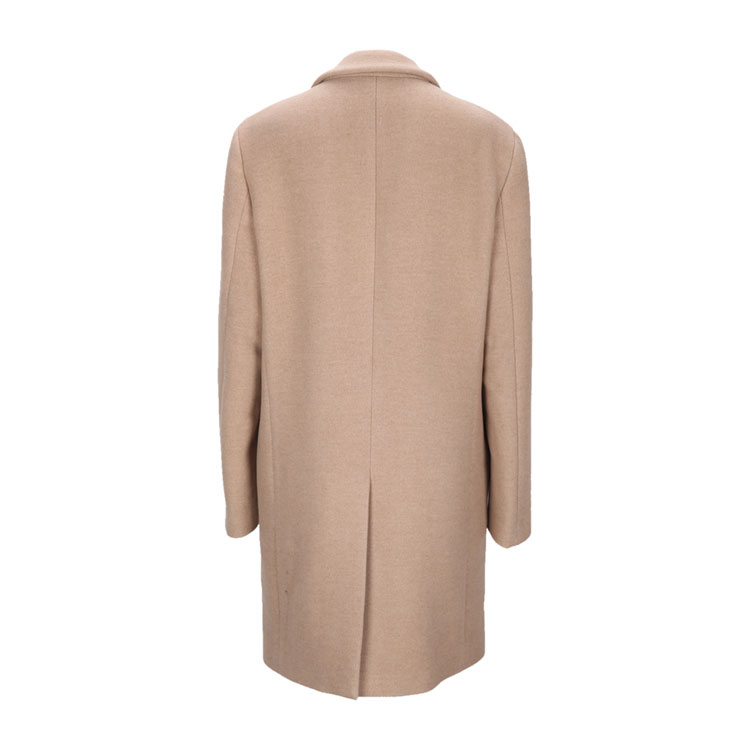 MSGM/MSGM驼色混合材质简洁男士外套长款大衣,2140MC01 164706,25,46