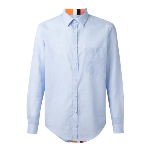 MSGM(MSGM) *男士 纯棉 简约 衬衫 AL 41 浅蓝色
