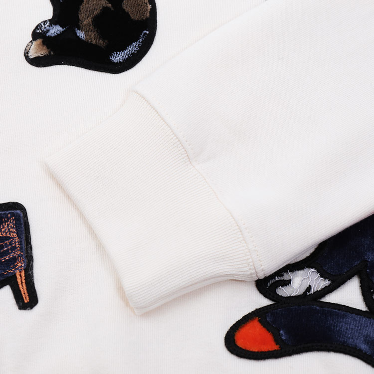 MSGM/MSGM 刺绣小猫图案 女士卫衣 2141MDM136-164790