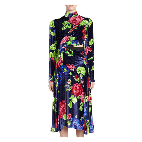 【包邮包税】MSGM/MSGM 女士 印花 连衣裙 DMSG2120_NMULT