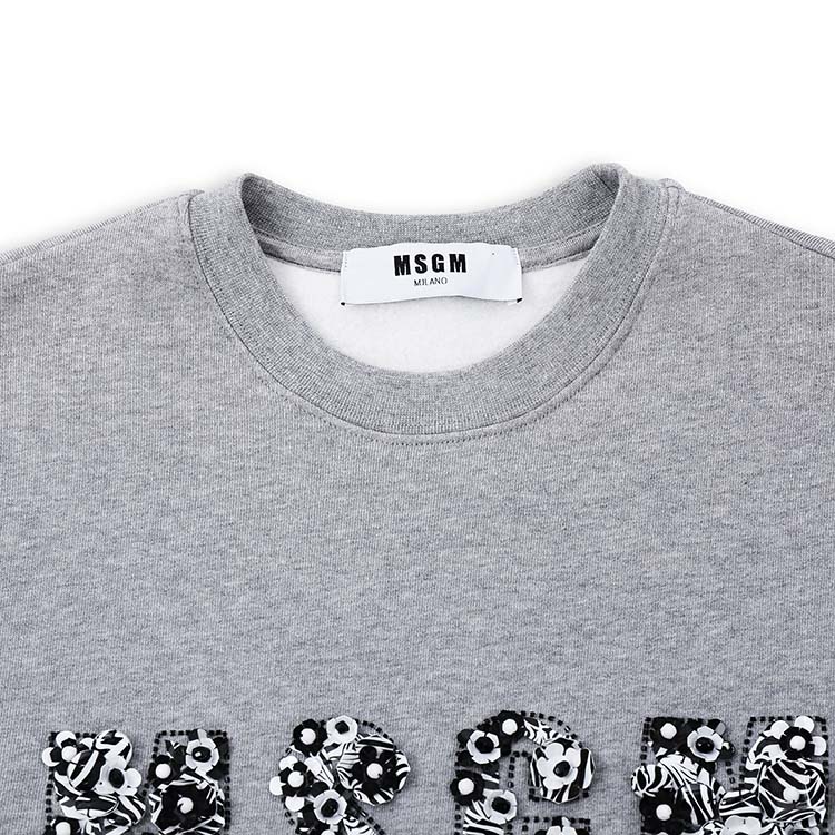 MSGM/MSGM 立体花朵图案 女士卫衣 2141MDM119X-164791