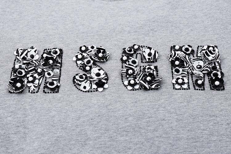 MSGM/MSGM 立体花朵图案 女士卫衣 2141MDM119X-164791
